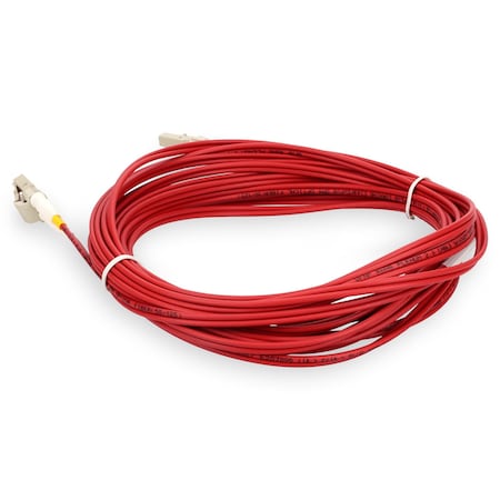 Add-On 2M LC M/M TAA OM4 RED FIBER PATCH CBL ADD-LC-LC-2M5OM4-RD-TAA